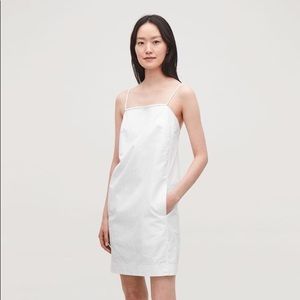 COS Linen Dress With Cord Straps